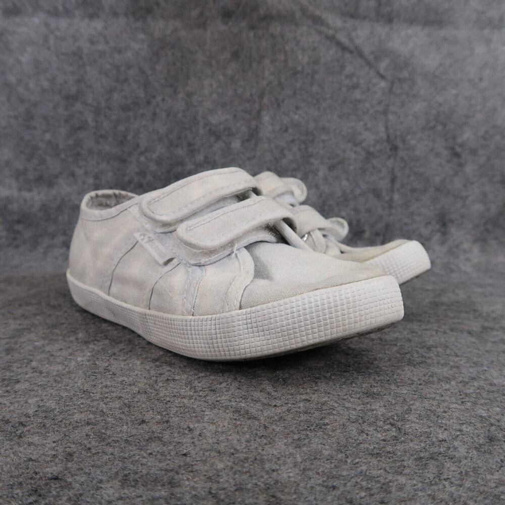 Superga Shoes Kids 13.5 Sneakers Casual Athletic Trainer Double Strap Canvas Low